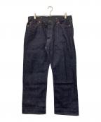 MOMOTARO JEANS桃太郎ジーンズ）の古着「クラシックストレートデニムパンツ」｜インディゴ