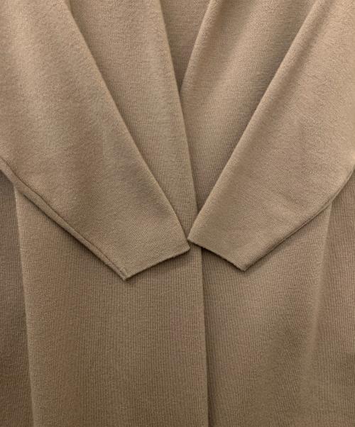 MUSE de Deuxieme Classe（ミューズ ドゥーズィエム クラス）MUSE de Deuxieme Classe (ミューズ ドゥーズィエム クラス) スムースニットガウンコート ベージュ サイズ:表記なし(実寸の確認をお願いします)の古着・服飾アイテム