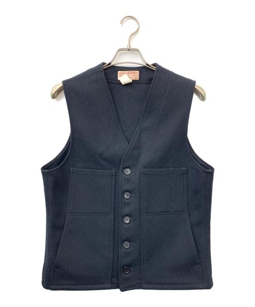 FILSON GARMENT（フィルソン ガーメント）FILSON GARMENT (フィルソン ガーメント) 90's マッキーノベスト ネイビー サイズ:38の古着・服飾アイテム