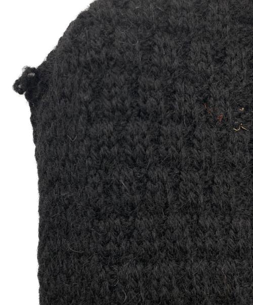 Kerry Woollen Mills（ケリーウールンミルズ）Kerry Woollen Mills (ケリーウールンミルズ) アランニットベスト ブラック サイズ:34の古着・服飾アイテム