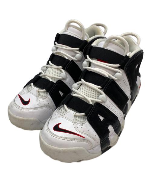 NIKE（ナイキ）NIKE (ナイキ) AIR MORE UP TEMPO ホワイト×ブラック サイズ:25.5cmの古着・服飾アイテム