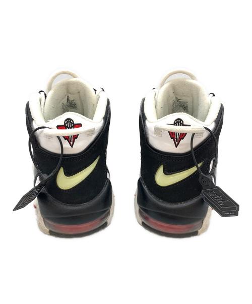 NIKE（ナイキ）NIKE (ナイキ) AIR MORE UP TEMPO ホワイト×ブラック サイズ:25.5cmの古着・服飾アイテム
