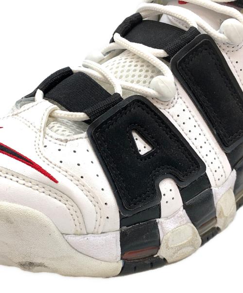 NIKE（ナイキ）NIKE (ナイキ) AIR MORE UP TEMPO ホワイト×ブラック サイズ:25.5cmの古着・服飾アイテム