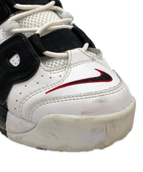NIKE（ナイキ）NIKE (ナイキ) AIR MORE UP TEMPO ホワイト×ブラック サイズ:25.5cmの古着・服飾アイテム