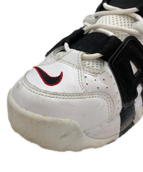 NIKE（ナイキ）NIKE (ナイキ) AIR MORE UP TEMPO ホワイト×ブラック サイズ:25.5cmの古着・服飾アイテム