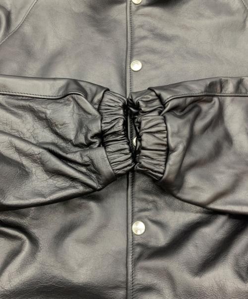 Schott（ショット）Schott (ショット) LEATHER COACH JACKET ブラック サイズ:Lの古着・服飾アイテム