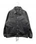 Schott（ショット）の古着「LEATHER COACH JACKET」｜ブラック