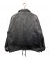Schott (ショット) LEATHER COACH JACKET ブラック サイズ:L：70000円