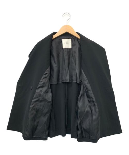 La boutique BonBon（ラブティックボンボン）La boutique BonBon (ラブティックボンボン) メタル釦ダブルジャケット ブラック サイズ:FREEの古着・服飾アイテム