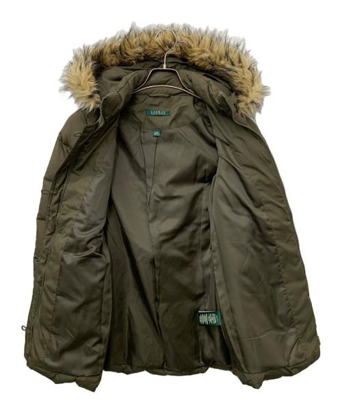 LAUREN RALPH LAUREN（ローレンラルフローレン）LAUREN RALPH LAUREN (ローレンラルフローレン) ダウンコート グリーン サイズ:XXSの古着・服飾アイテム
