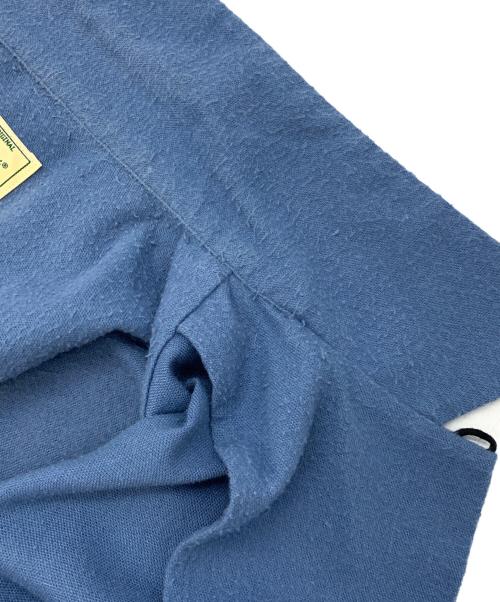 Schott（ショット）Schott (ショット) HV SHIRT PLAIN/ヘンプビスコース シャツ プレーン ブルー サイズ:XLの古着・服飾アイテム