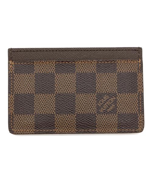 LOUIS VUITTON（ルイ ヴィトン）LOUIS VUITTON (ルイ ヴィトン) ダミエ ポルト カルト・サーンプル ブラウンの古着・服飾アイテム