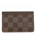 LOUIS VUITTON (ルイ ヴィトン) ダミエ ポルト カルト・サーンプル ブラウン：20000円