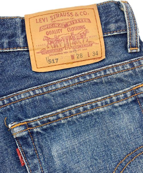 LEVI'S（リーバイス）LEVI'S (リーバイス) 517デニムパンツ ブルー サイズ:W28×L34の古着・服飾アイテム