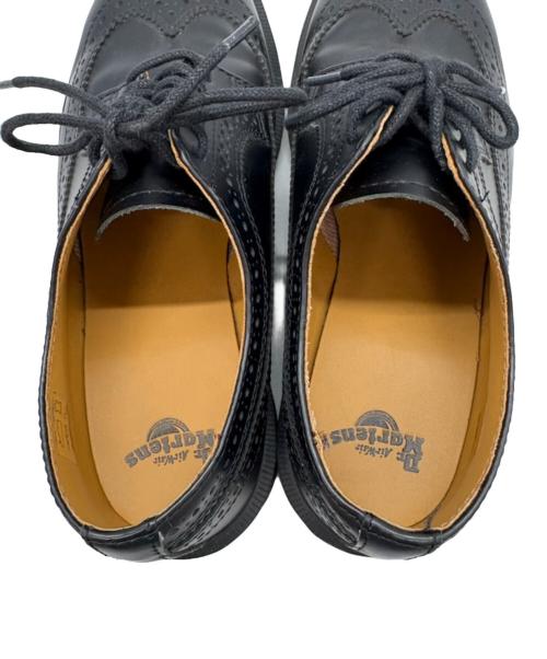 Dr.Martens（ドクターマーチン）Dr.Martens (ドクターマーチン) ウィングチップシューズ ブラック サイズ:UK5の古着・服飾アイテム