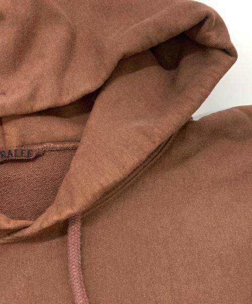 AURALEE（オーラリー）AURALEE (オーラリー) SUPER MILLED SWEAT P/O PARKA ブラウン サイズ:5の古着・服飾アイテム