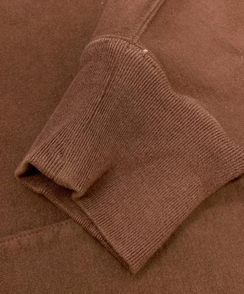 AURALEE（オーラリー）AURALEE (オーラリー) SUPER MILLED SWEAT P/O PARKA ブラウン サイズ:5の古着・服飾アイテム