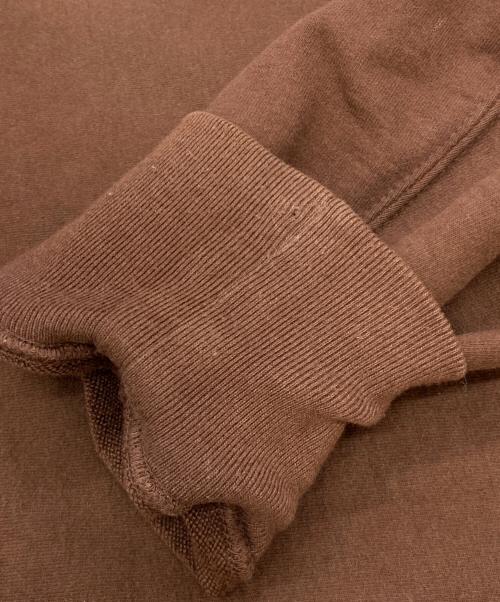 AURALEE（オーラリー）AURALEE (オーラリー) SUPER MILLED SWEAT P/O PARKA ブラウン サイズ:5の古着・服飾アイテム