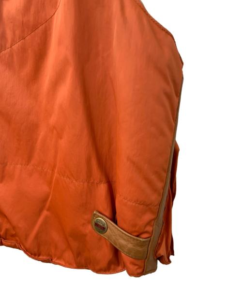 NIGEL CABOURN（ナイジェルケーボン）NIGEL CABOURN (ナイジェルケーボン) リメイク レイヤードボアベスト オレンジ サイズ:02の古着・服飾アイテム
