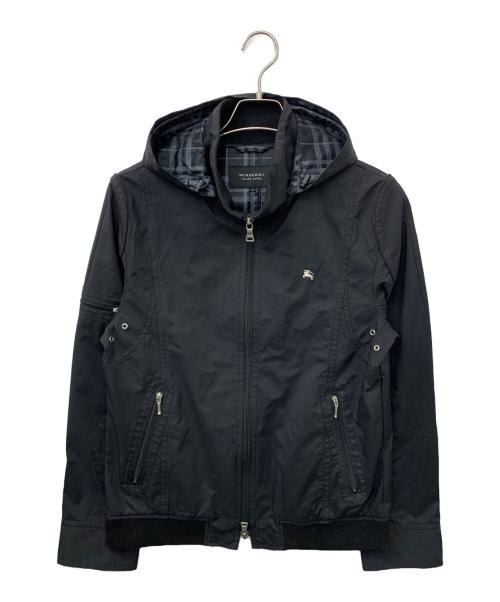BURBERRY BLACK LABEL（バーバリーブラックレーベル）BURBERRY BLACK LABEL (バーバリーブラックレーベル) ナイロンジャケット ブラック サイズ:Mの古着・服飾アイテム