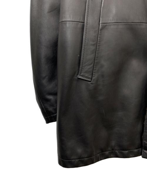 GIMO'S（ジモス）GIMO'S (ジモス) レザージャケット ブラック サイズ:50の古着・服飾アイテム