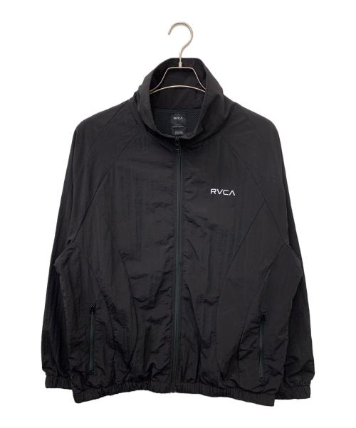 RVCA（ルーカ）RVCA (ルーカ) ナイロンジャケット ブラック サイズ:Lの古着・服飾アイテム