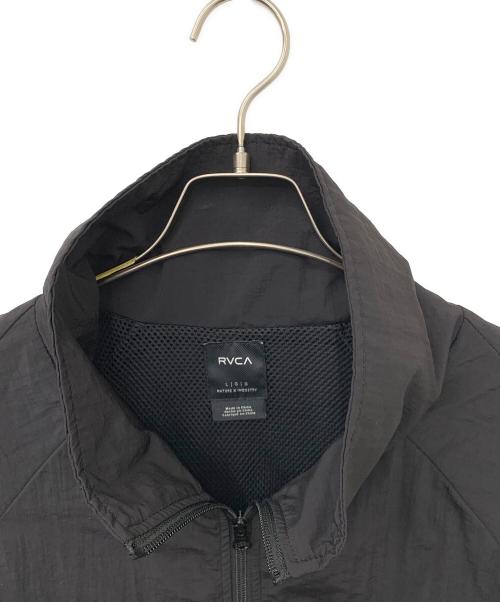 RVCA（ルーカ）RVCA (ルーカ) ナイロンジャケット ブラック サイズ:Lの古着・服飾アイテム