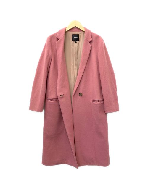 theory（セオリー）theory (セオリー) チェスターコート ピンク サイズ:Pの古着・服飾アイテム