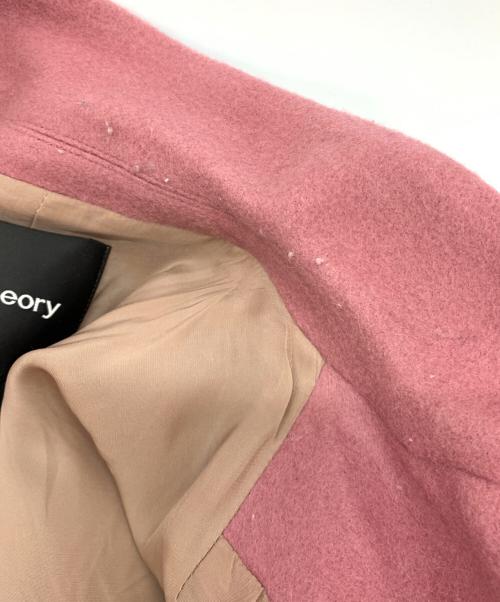 theory（セオリー）theory (セオリー) チェスターコート ピンク サイズ:Pの古着・服飾アイテム