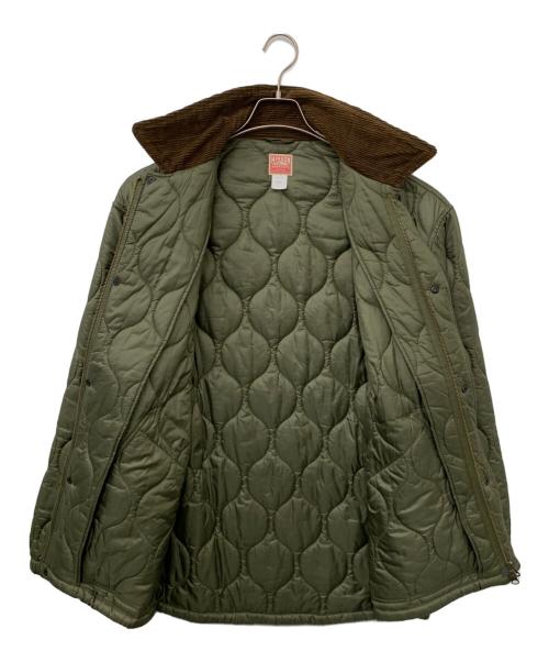 HINSON（ヒンソン）HINSON (ヒンソン) キルティングジャケット グリーン サイズ:Lの古着・服飾アイテム