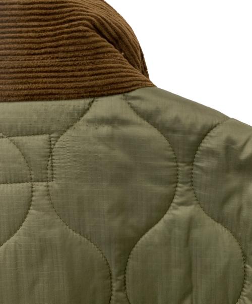 HINSON（ヒンソン）HINSON (ヒンソン) キルティングジャケット グリーン サイズ:Lの古着・服飾アイテム