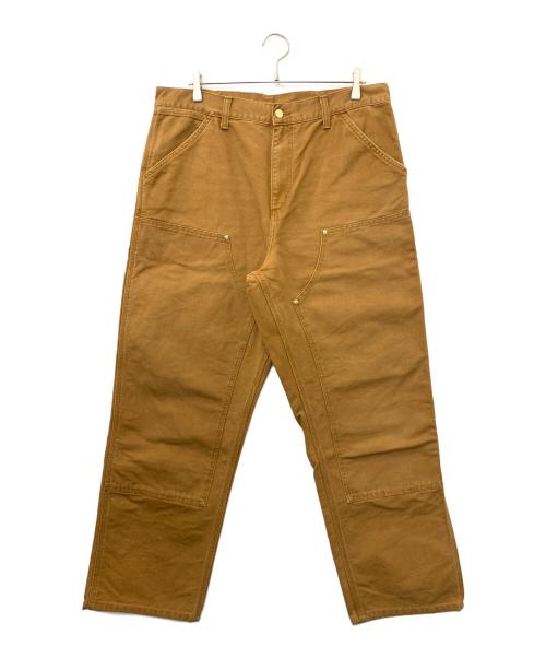 CarHartt（カーハート）CarHartt (カーハート) ダブルニーペインターパンツ ブラウン サイズ:W34×L32の古着・服飾アイテム