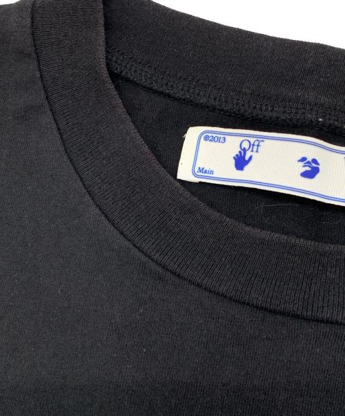 OFFWHITE（オフホワイト）OFFWHITE (オフホワイト) STENCIL S/S SLIM TEE ブラック サイズ:Lの古着・服飾アイテム