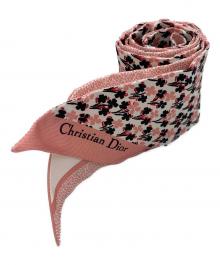 Christian Dior（クリスチャン ディオール）の古着「シルクスカーフ」｜ピンク
