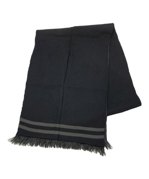 GUCCI（グッチ）GUCCI (グッチ) ストール ブラック×グレーの古着・服飾アイテム