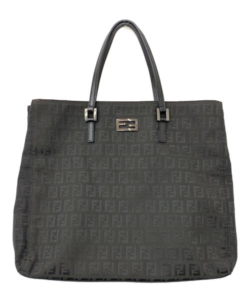 FENDI（フェンディ）FENDI (フェンディ) ズッキーノ トートバッグ ダークブラウンの古着・服飾アイテム
