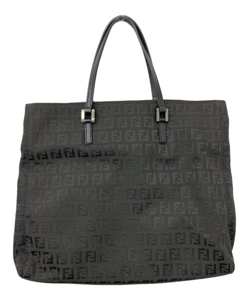 FENDI（フェンディ）FENDI (フェンディ) ズッキーノ トートバッグ ダークブラウンの古着・服飾アイテム