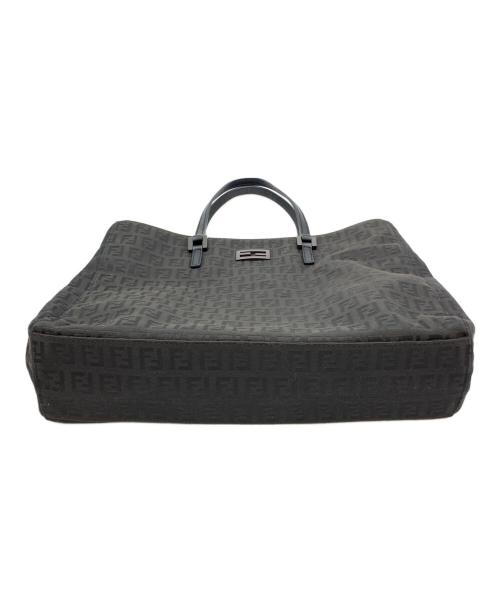 FENDI（フェンディ）FENDI (フェンディ) ズッキーノ トートバッグ ダークブラウンの古着・服飾アイテム