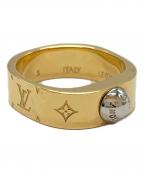 LOUIS VUITTONルイ ヴィトン）の古着「リング・ナノグラム」｜ゴールドカラー