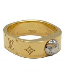 LOUIS VUITTON（ルイ ヴィトン）の古着「リング・ナノグラム」｜ゴールドカラー