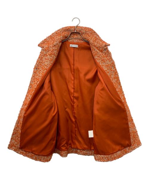 MAISON SPECIAL（メゾンスペシャル）MAISON SPECIAL (メゾンスペシャル) ループツイードブルゾン オレンジ サイズ:FREEの古着・服飾アイテム