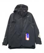 MIZUNOミズノ）の古着「テックフィルブレスサーモアンファジーパーカー」｜ブラック