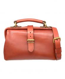 Herz（ヘルツ）の古着「2WAYレザーバッグ」｜レッド