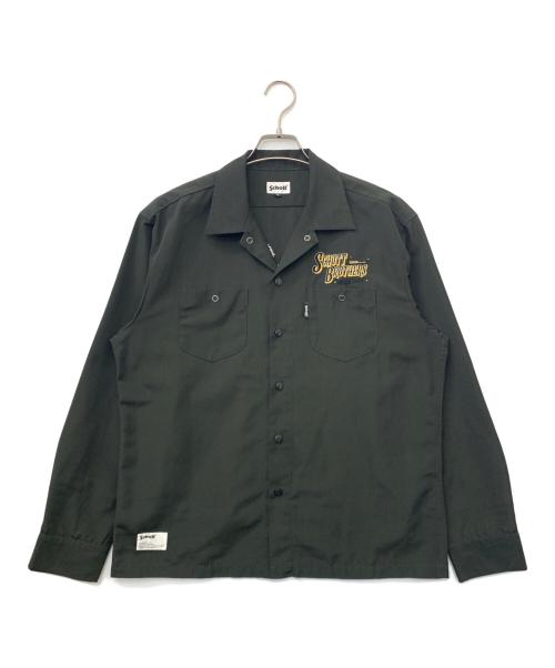 Schott（ショット）Schott (ショット) ワークシャツ グレー サイズ:Mの古着・服飾アイテム