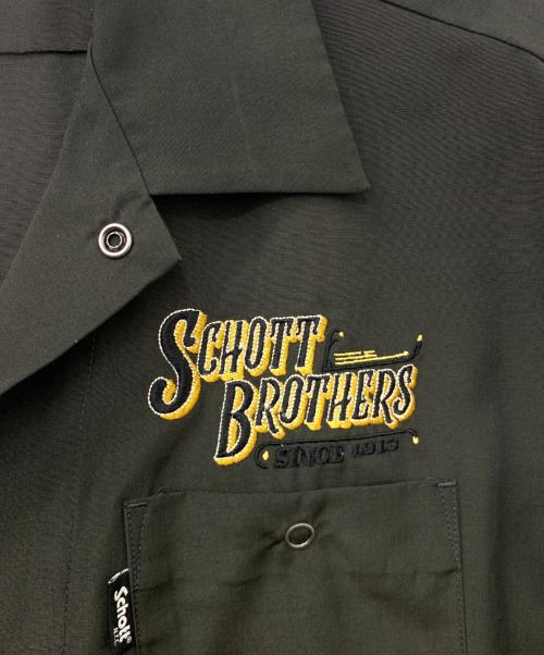 Schott（ショット）Schott (ショット) ワークシャツ グレー サイズ:Mの古着・服飾アイテム