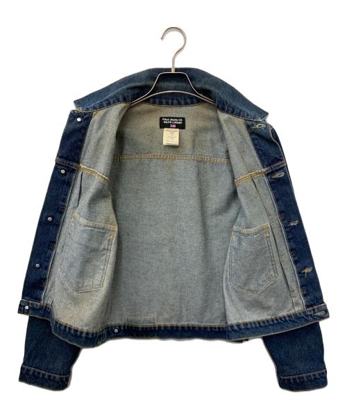 POLO JEANS CO.（ポロジーンズカンパニー）POLO JEANS CO. (ポロジーンズカンパニー) デニムジャケット ブルー サイズ:Mの古着・服飾アイテム
