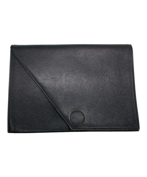 Yves Saint Laurent（イヴサンローラン）Yves Saint Laurent (イヴサンローラン) クラッチバッグ ブラックの古着・服飾アイテム