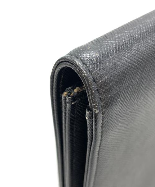 Yves Saint Laurent（イヴサンローラン）Yves Saint Laurent (イヴサンローラン) クラッチバッグ ブラックの古着・服飾アイテム