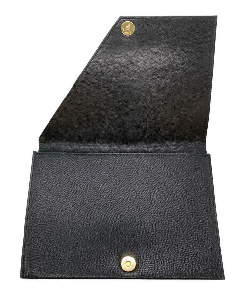 Yves Saint Laurent（イヴサンローラン）Yves Saint Laurent (イヴサンローラン) クラッチバッグ ブラックの古着・服飾アイテム