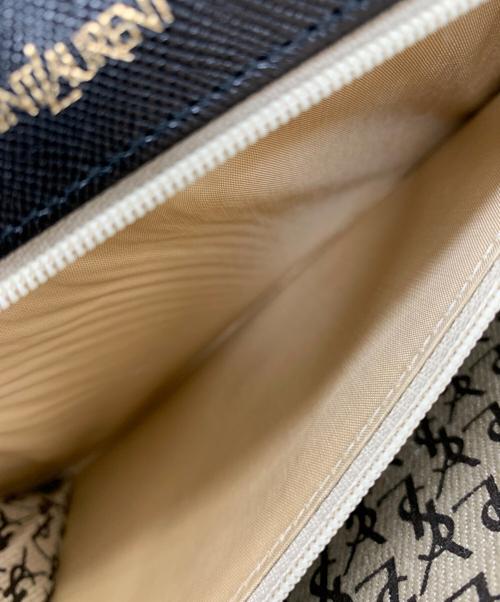 Yves Saint Laurent（イヴサンローラン）Yves Saint Laurent (イヴサンローラン) クラッチバッグ ブラックの古着・服飾アイテム